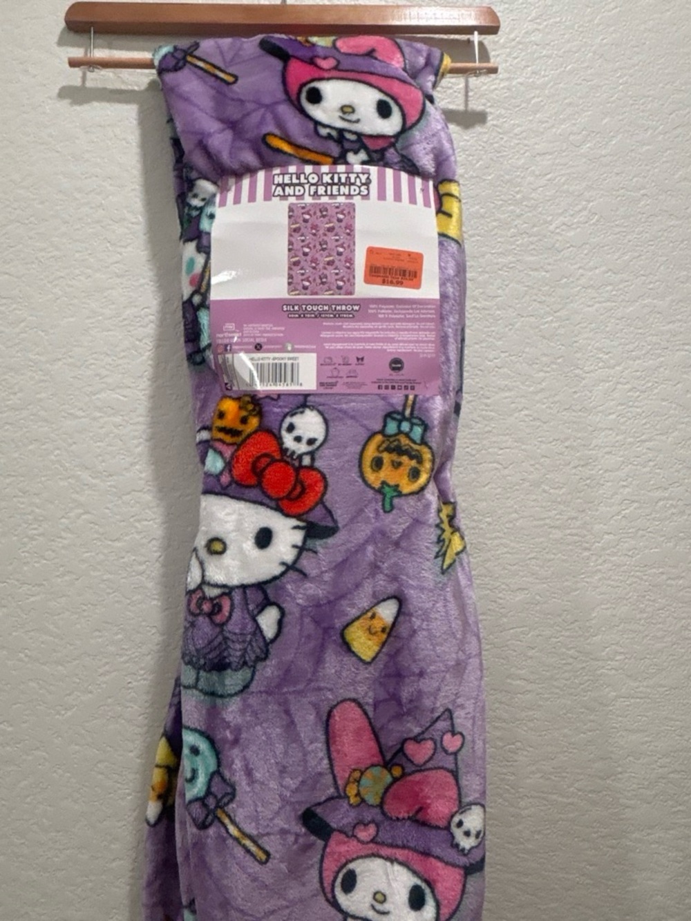 Hello Kitty Purple Kids Throw Blanket – Hello Kitty & My Melody